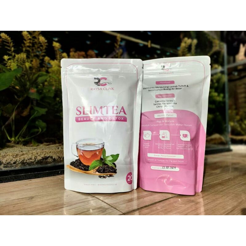 Teh pelangsing raysa clink/sliming tea raysa clink