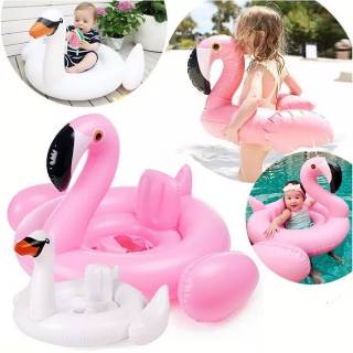 Ban Renang Tiup Bayi Baby Inflatable Swan Flamingo Flamingo Bayi Baby Float Swan Sayang Anak