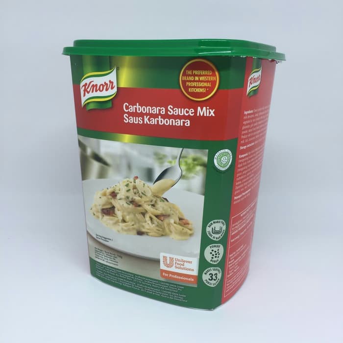 

KNORR CARBONARA SAUCE MIX SAUS CARBONARA 750GR