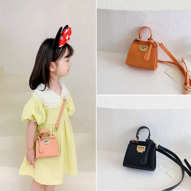 TAS SLEMPANG ANAK PEREMPUAN TAS SELEMPANG SLINGBAG ANAK FASHION KOREA ANDIN