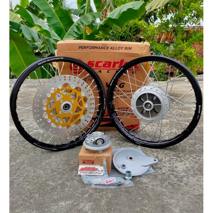 velg set paket velg set tromol depan Jupiter original set piringan model psm set tromol rxking pnp H