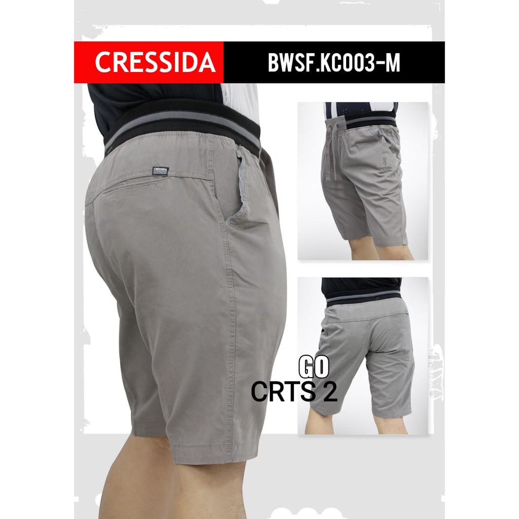 gos CRTS CRESSIDA CELANA TRAINING Polos Katun Combed Baby Terry Celana Training Pendek Laki Laki