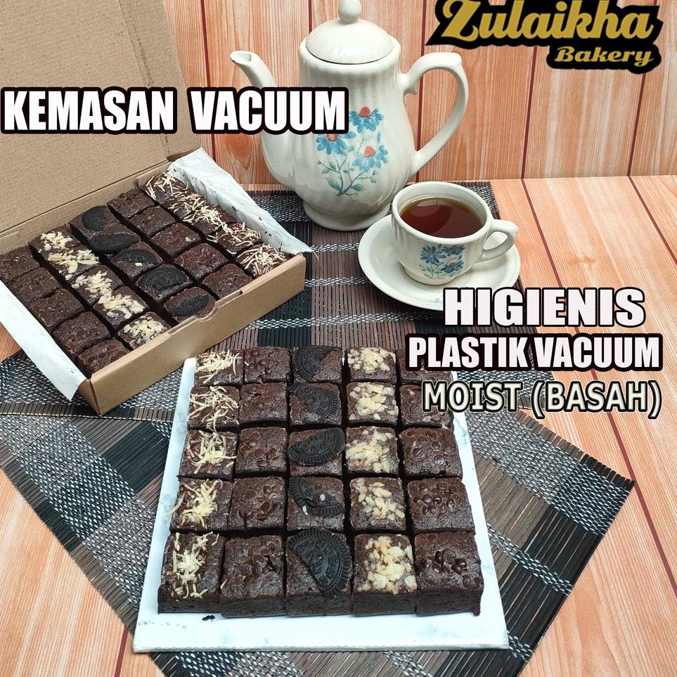 

Barang keren--Brownies Fudgy premium/browny panggang/brownis panggang premium/signature brownies