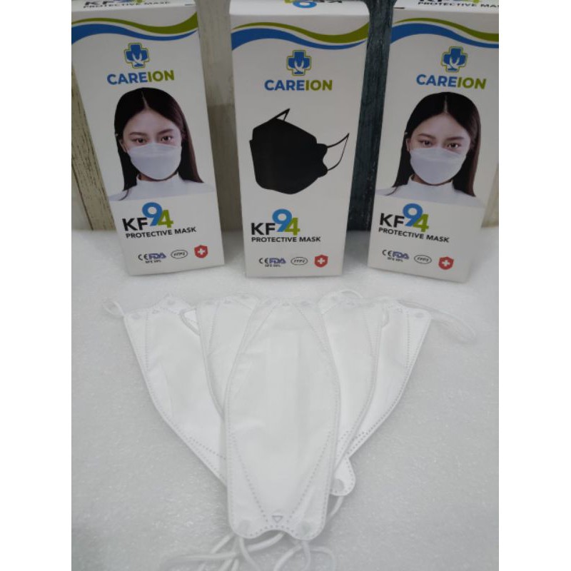 MASKER KF94 4PLY MASKER KOREA MASKER KF 94 ISI 10PCS EARLOOP TEBAL ANTI VIRUS