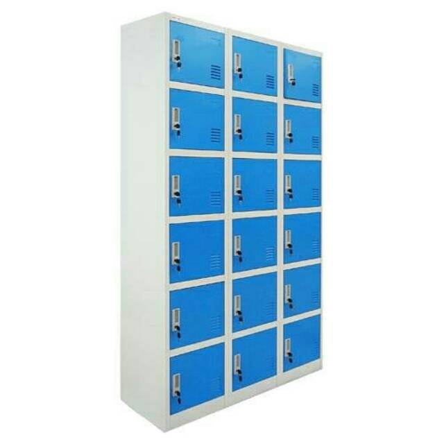 Loker besi 18 pintu murah