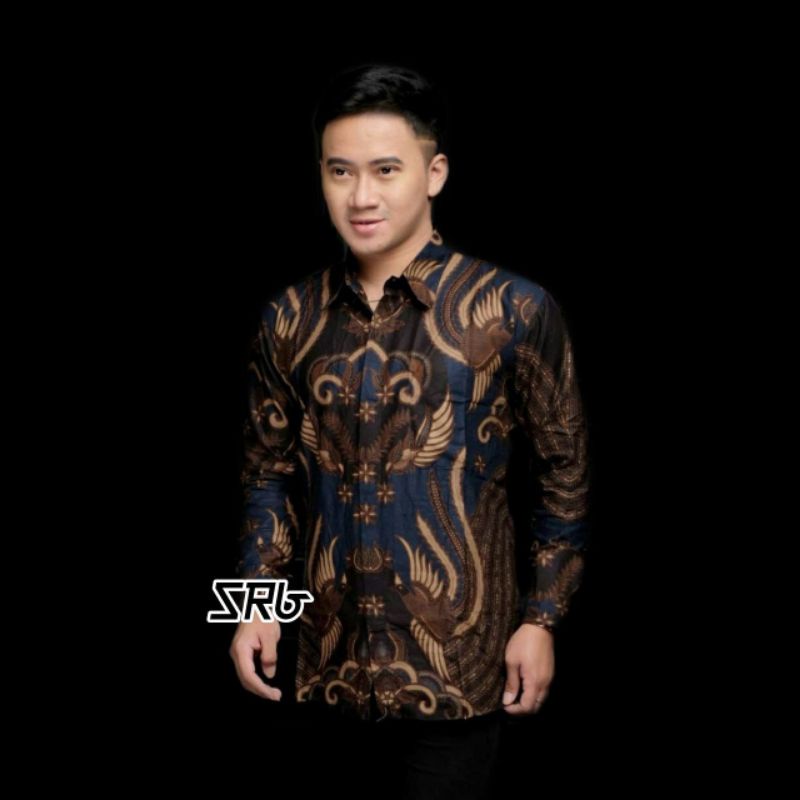 KEMEJA BATIK LENGAN PANJANG size S M L XL XXL XXXL