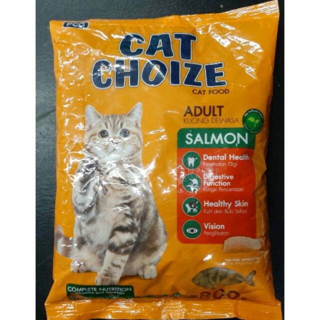 Makanan kucing cat choice adult salmon 800gr Shopee Indonesia