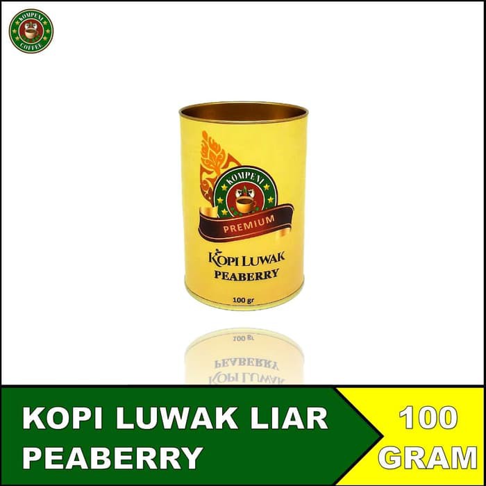 

Kopi Luwak Liar Peaberry 100gr (Kopi Lanang / Kopi Jantan)