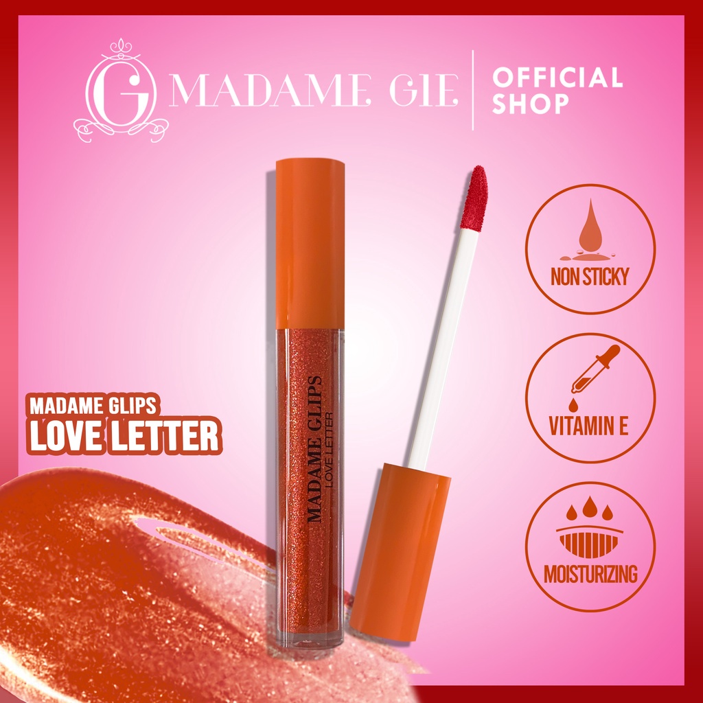 READY Madame Gie Madame Glips - Make Up Lip Gloss ( BPOM )