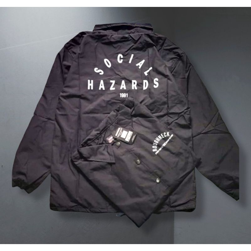 coach/wind breaker/jaket pria/jaket taslan/roughneck/coach triple king/coach roughneck
