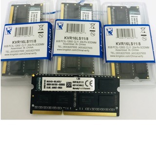 Ram Sodim Kingston DDR3 8GB PC3L PC12800 ( KVR16LS11/8 )