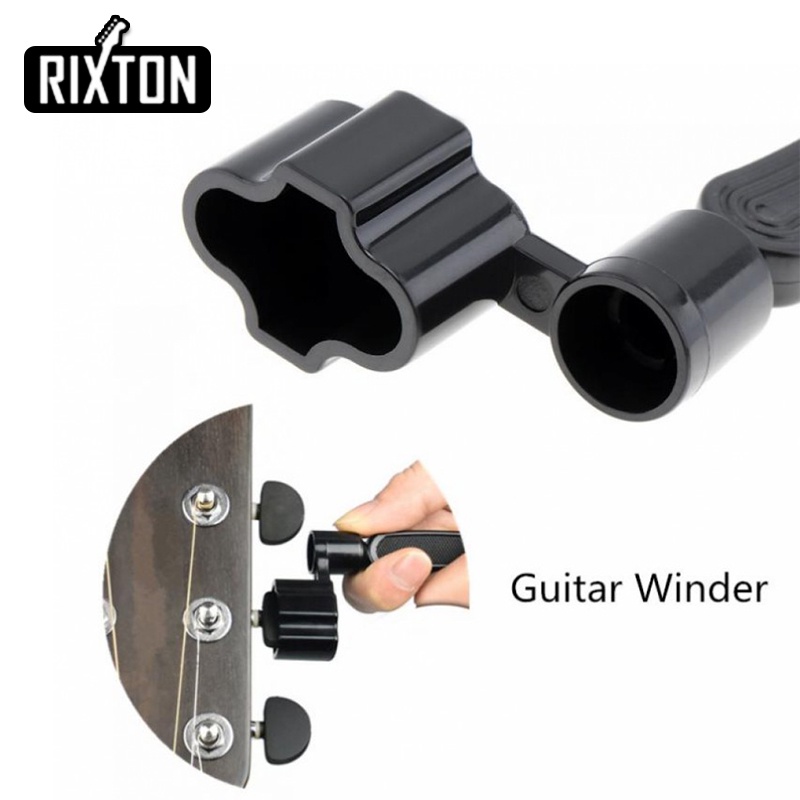 Rixton 3 in 1 Alat Gitar Multifungsi Gitar String Trimmer Penarik Aksesoris Instrumen Gitar