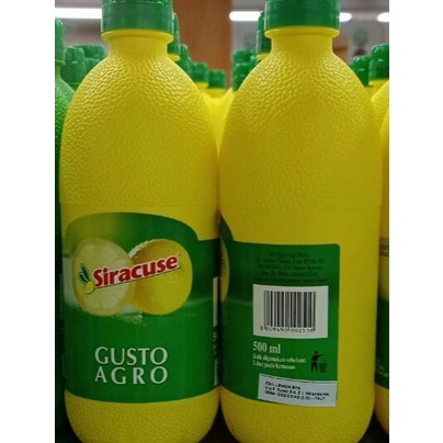 

siracuse lemon juice 500ml Gusto agro - minuman sari buah jeruk lemon