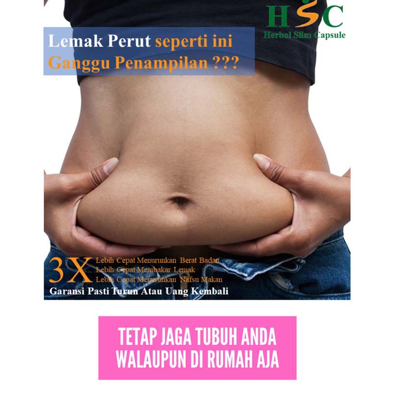OBAT PELANGSING BADAN HSC PREMIUM ISI 60 KAPSUL