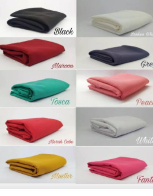 KERUDUNG PASHMINA SABYAN 22 WARNA UKURAN 150X75 CM