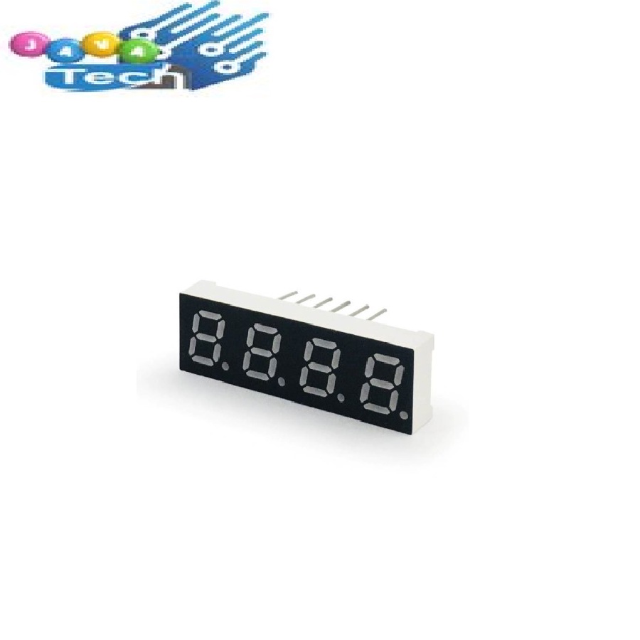 Seven Segment Display 7 Segment Merah 0.28 Inch 1-2-3-4-Jam Digit