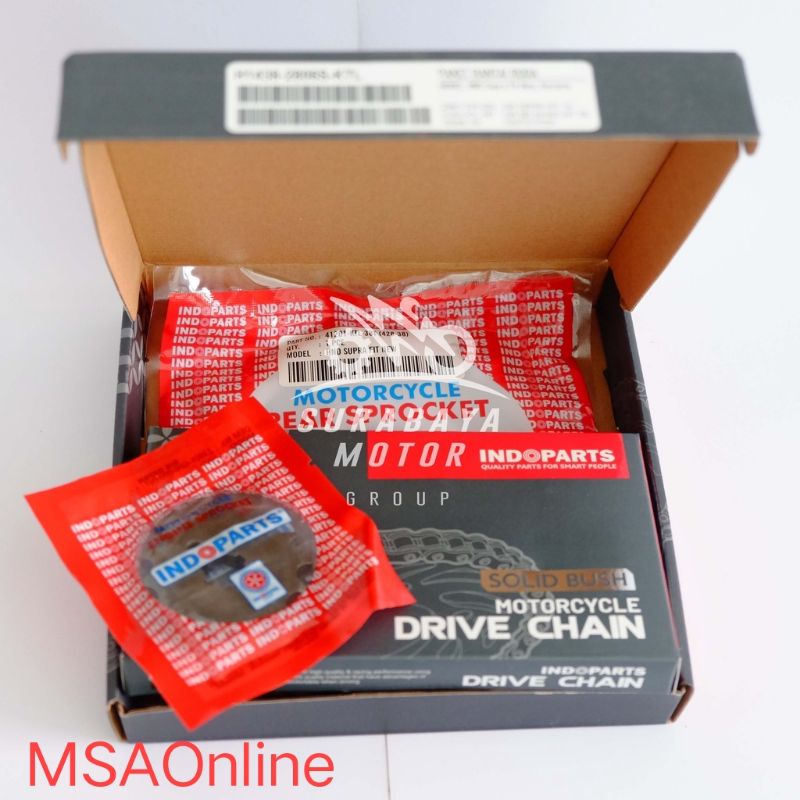 Gir Ger Gear Set Girset Honda Supra X 125 FI Indoparts