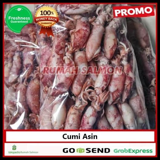 

Grosir Ikan Asin Cumi 500 Gr / Cumi Asin Kering 1/2 Kg