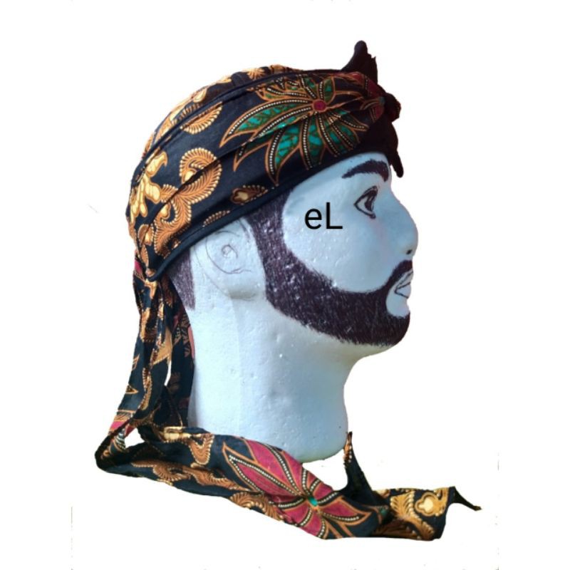 ikat kupluk peci blangkon udeng Jawa Sunda size dewasa