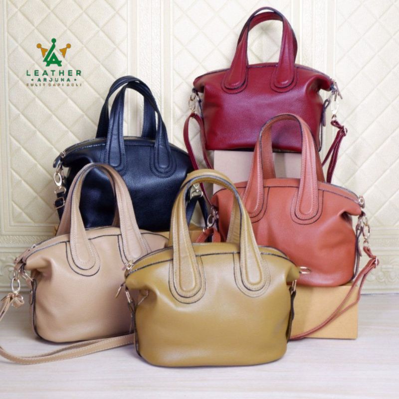 Tas Bag Slempang Selempang Tote Bag Totebag Kerja Kondangan Pesta Papirut Kulit Wanita Elegant Gigi