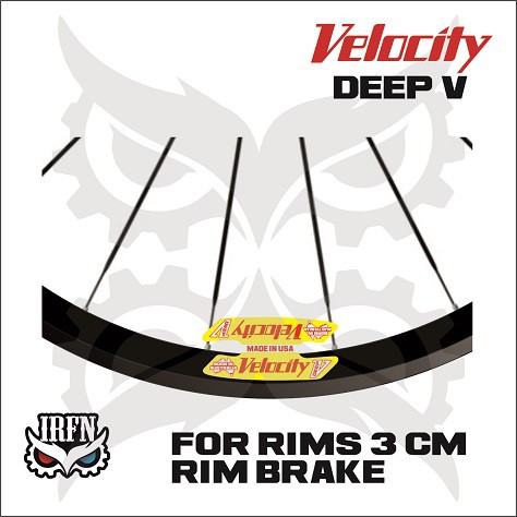 Stiker Decal Rims Velocity Deep V