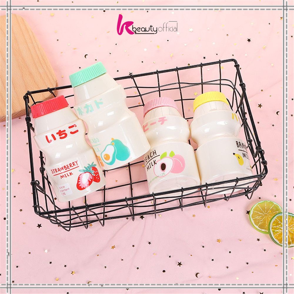 KB-C306 Botol Air Minum Anak Unik Botol Fruity Botol Minum 480ml / Botol Minum Fruity Fruit ALA KOREA-SOLID