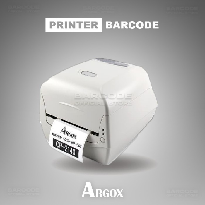 BARCODE PRINTER ARGOX CP2140 - LABEL BARCODE ARGOX CP-2140 - PUTIH
