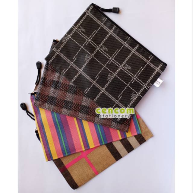 

Tempat Pensil Alat Tulis / Pensil Case Zipper A5 / Dompet Tempat Penyimpanan