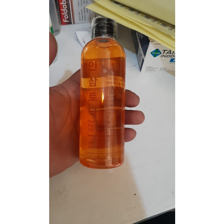 ( COD ) Red Ginseng Hair Tonir Rambut Rontok Melangsang Pertumbuhan Rambut dan Menguatkan Akar Rambut