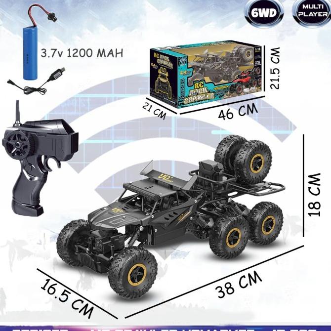 PROMO RDR1073 RC Rock Crawler Offroad Upmarket Mainan Anak Mobil Remot