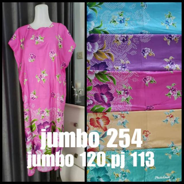 Daster Midi ukuran jumbo Grosir