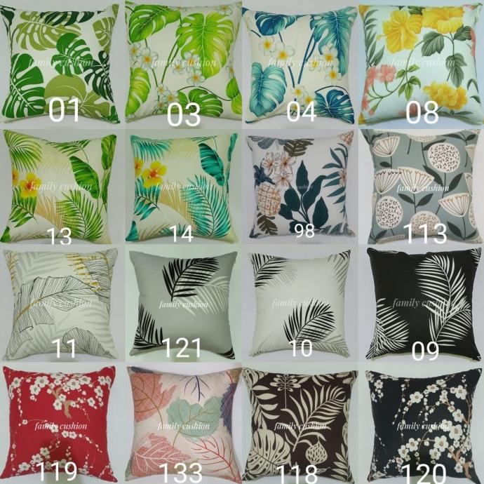 sarung bantal sofa/ kursi /cushion 60x60