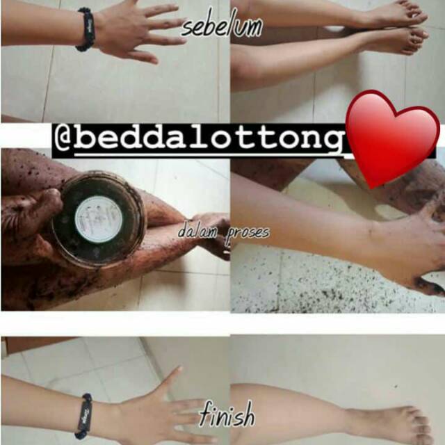 lulur beda lotong khas bugis