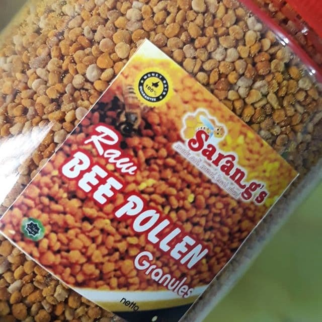 

madu- bee pollen granules curah, 500gr -madu.