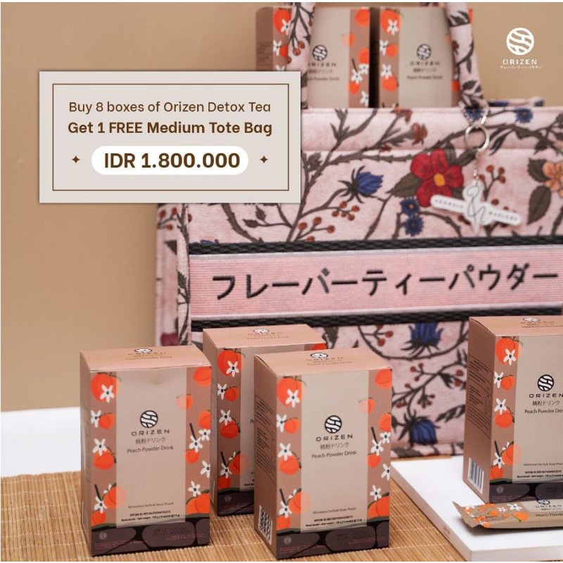 PROMO 8 BOX ORIZEN FREE MEDIUM BAG