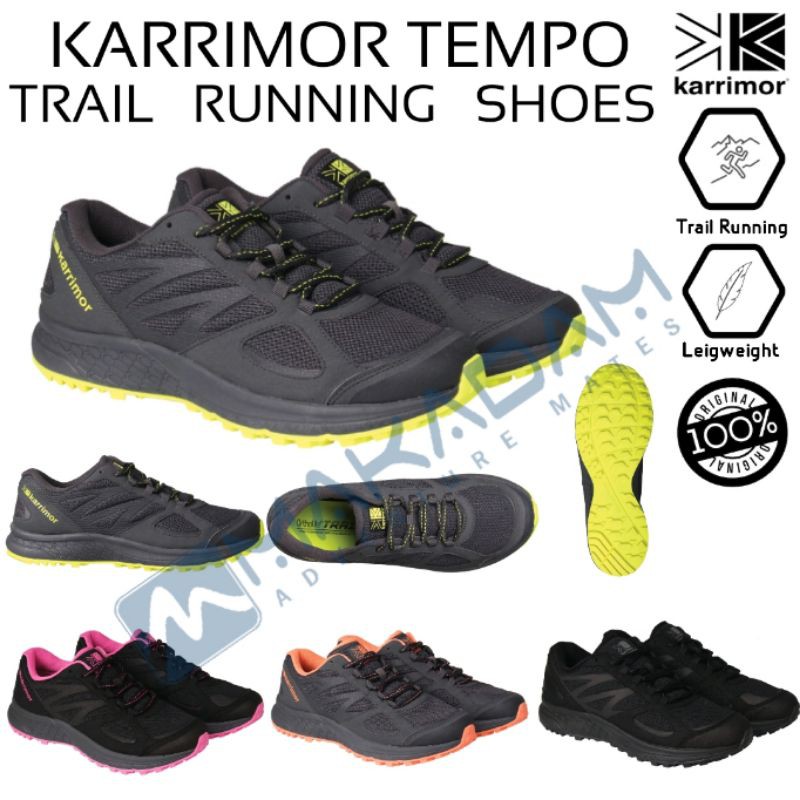 sepatu trail running karrimor tempo original