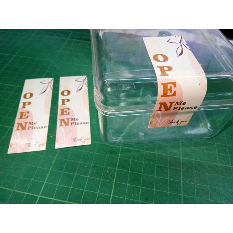 

sticker seal open me 40 pcs