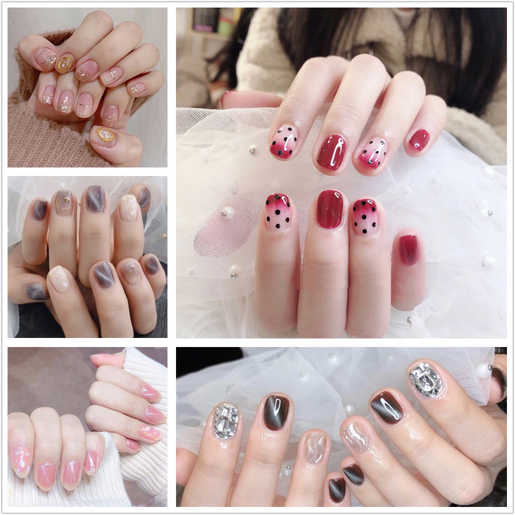 &lt;Jjoygirl&gt;DA Nail sticker motif / sticker kuku / stiker kuku / nail stiker glitter / stripes design