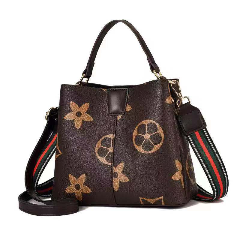 BJ31080 - BROWN/COFFEE/RED - TAS IMPORT TAS WANITA FASHION IMPORT MODIS ELEGAN TERMURAH TERLARIS TERBARU BAGSTORE JAKARTA TAS BATAM LT1080