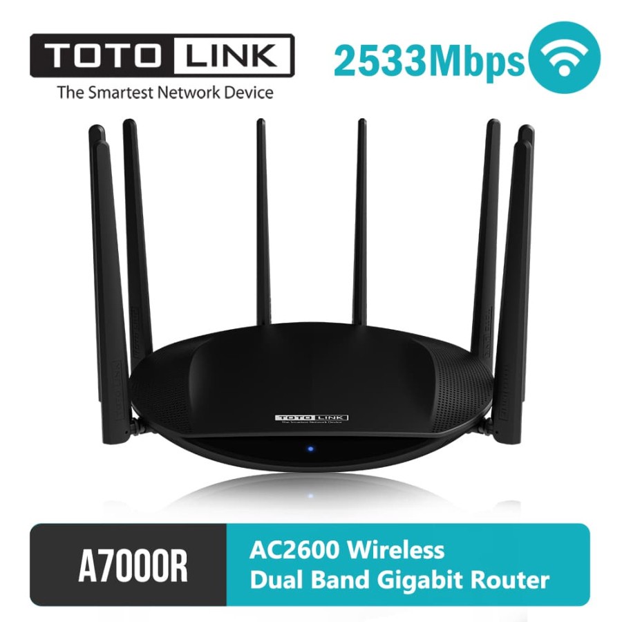 Totolink A7000R - AC2600 Wireless Dual Band Gigabit Router