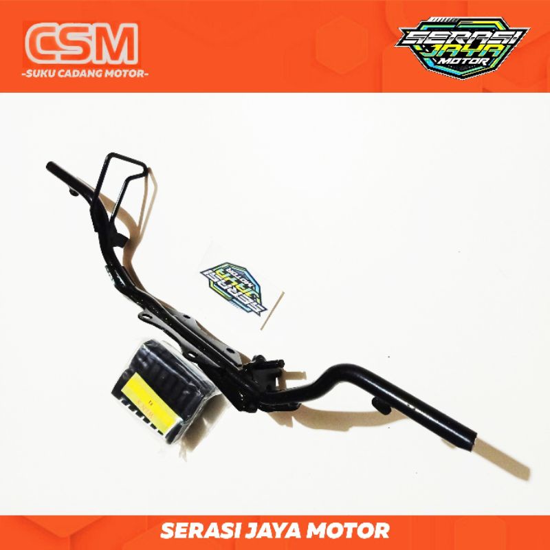 BESI STEP BARSTEP DEPAN + KARET STEP DEPAN YMH JUPITER MX OLD LAMA