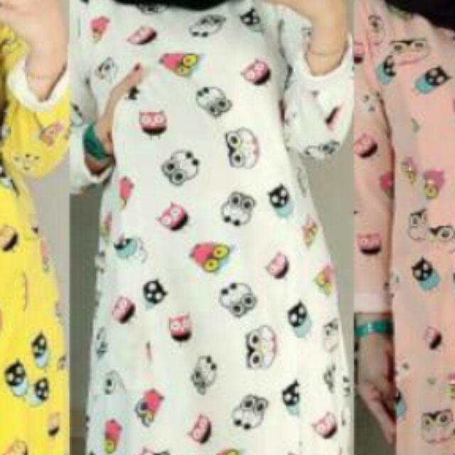 Owl Burung Hantu Tunic Busui Dress Busuifriedly Baju