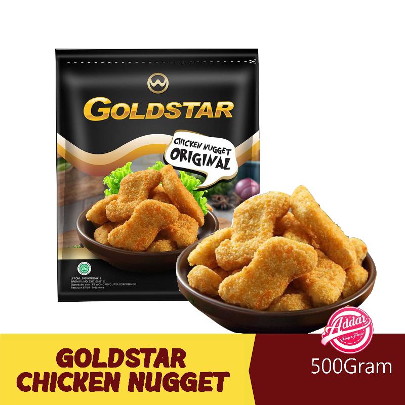 

Chicken Nugget Original Goldstar 500 gram