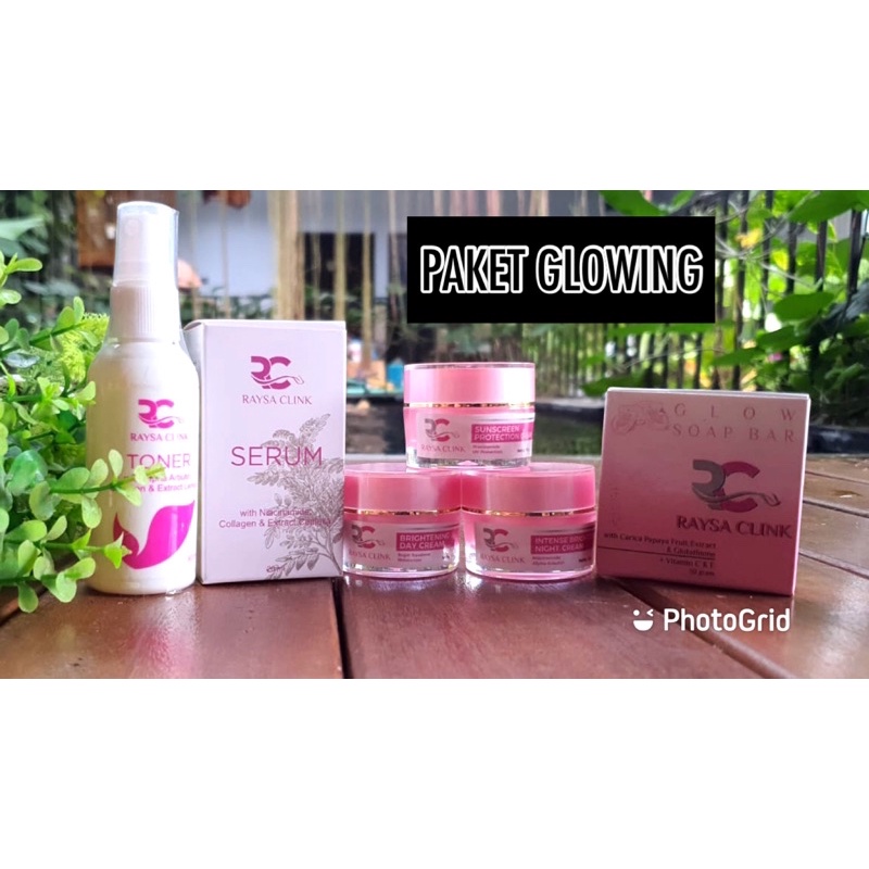 Raysa Clink Skincare RAYSA CLINK paket glowing raysa exclusif 88 88