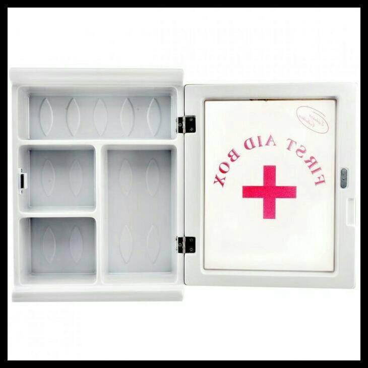 Box Penyimpanan Obat - Kotak Obat P3K Dinding / First Aid Box Maspion 30X40Cm