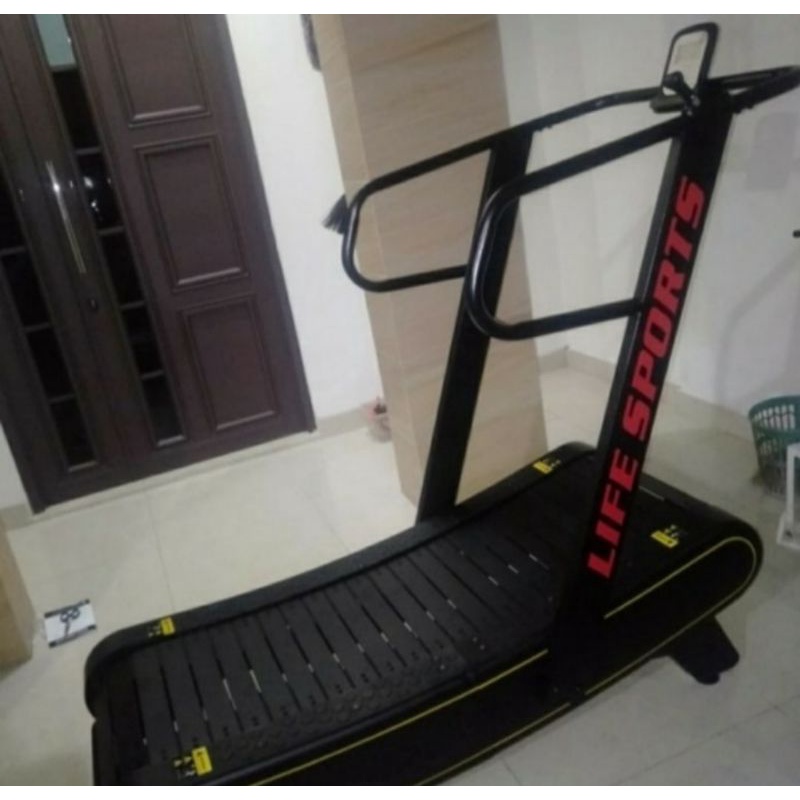 Alat Fitness Treadmill Manual CURVE Life Sport