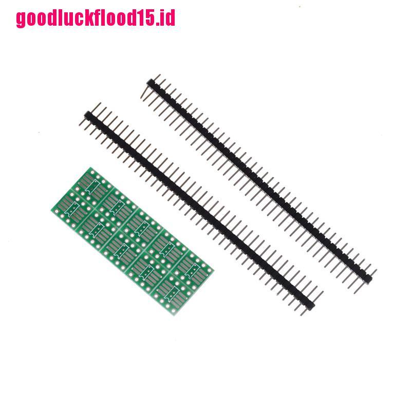 {LUCKID}New 10pcs SOP8 SO8 SOIC8 TSSOP8 TO DIP8 adapter to DIP + Pin Header