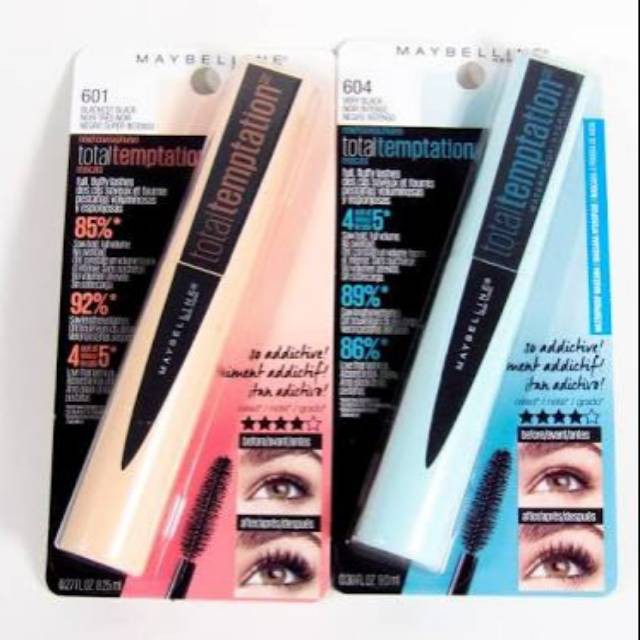 MAYBELLINE TOTAL TEMPTATION MASCARA // MASCARA MAYBELLINE // maskara MAYBELLINE //