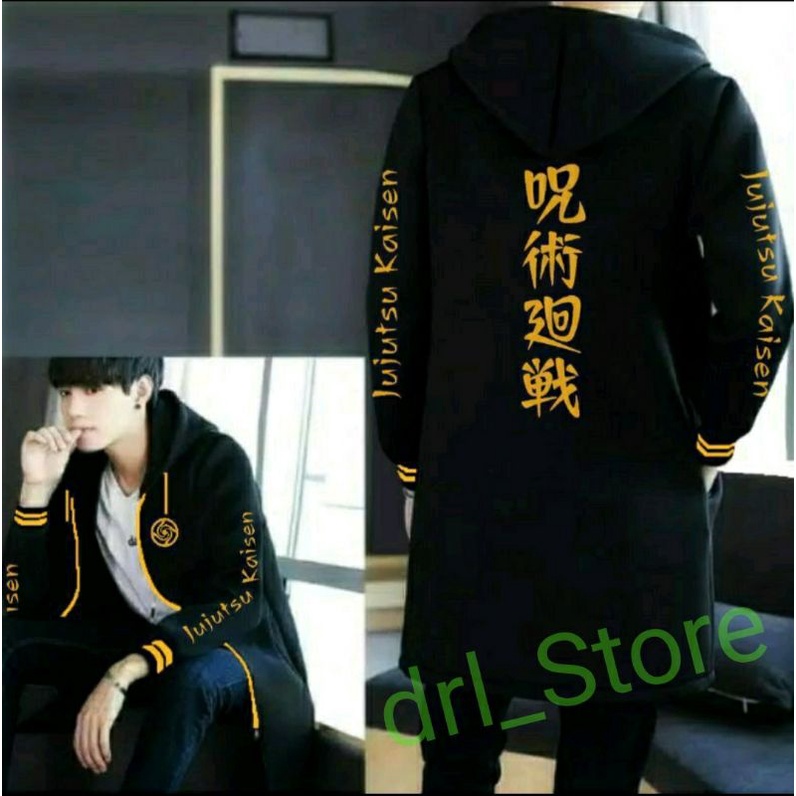 jaket jubah anime/ Hoodie Anime jujutsu kaisen tokyo revengers