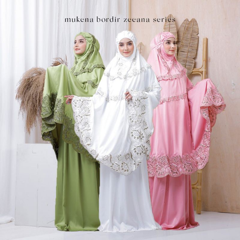 MUKENA DEWASA BORDIR ZEEANA